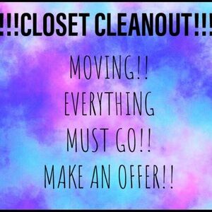 Jeans Jacket Tops Blouses Shoes Purses Cleaning my closet Sale!!